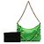 Borsa a spalla Voyou Party piccola in nylon verde di Givenchy - vista 12