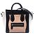 Luggage Céline Celine Braun Nano Tricolor Leder Reisetasche