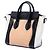 Luggage Céline Celine Braun Nano Tricolor Leder Reisetasche - Ansicht 2