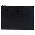 Clutch Monogram in pelle nera con stampa coccodrillo Saint Laurent Nero