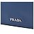Portafoglio Prada in Saffiano blu con chiusura a girello su tracolla Blu scuro - vista 6
