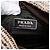 Beige Tweed Flach-Tote mit Vitello-Besatz von Prada - Ansicht 5