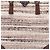 Beige Tweed Flach-Tote mit Vitello-Besatz von Prada - Ansicht 6