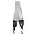 Grau Canvas bestickter Toile de Jouy Riemen von Dior Braun - Ansicht 2