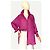 Camicia oversize in lino fucsia Massimo Dutti Fuschia - vista 4