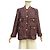 Autre Marque Zara Damen Tweedjacke Weiß Rot Blau Mehrfarben