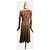 Autre Marque Vestido de seda ISSA London Castaño Rosa Multicolor Verde Naranja Amarillo - vista 2