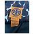 Vestido sin mangas con estampado de leopardo Tory Burch Castaño Negro Blanco - vista 4