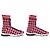 FENDI SOCK SNEAKERS TARTAN ROT 38 SOCKENSCHUHE - Ansicht 3