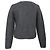 Ba&Sh Harry Pocket Knopf-Down Cardigan aus grauer Wolle - Ansicht 3