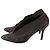 Zapatos de tacón de punta en ante gris con acento elástico de Manolo Blahnik - vista 6