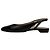 Stuart Weitzman Sleek Slingback Ballerinas in Black Leather - view 4