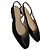 Stuart Weitzman Sleek Slingback Ballerinas in Black Leather - view 5