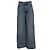 Jeans de tiro alto de pierna ancha Loewe en algodón azul