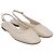 Aeyde Dani Slingback Ballet Flats in White Nappa Leather - view 3