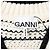 Gestreifter Strickpullover von Ganni aus weißer und schwarzer Baumwolle - Ansicht 5