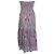 Abito midi smock con stampa floreale Ba&Sh Piala in cotone multicolore - vista 3