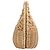 Ulla Johnson Seashell Basket Handtasche aus beigem Rattan - Ansicht 2