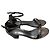 Stuart Weitzman MetallicSimple Chorus Ankle Strap Sandals in Silver Leather   Golden - view 5