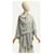 Autre Marque Kaschmir-Poncho in Grau und Creme Roh  - Ansicht 2