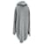 Totême Grau gerippter Pullover mit Schal  - Ansicht 2