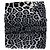 Saint Laurent Asciugamano da bagno leopardato Nero