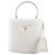Prada Bolso Tote Panier de shearling, bolso de hombro, bolso cruzado