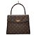 Louis Vuitton Malleable Monogram Handtasche Schwarz