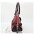 Salvatore Ferragamo Borsa Tote Decorativa Gancini Rosso - vista 4