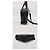 Balenciaga Borsa a tracolla Triangle XS con logo Argento - vista 4