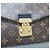 Louis Vuitton Borsa a Spalla Trunk Chain Nero - vista 3