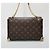 Louis Vuitton Borsa a Spalla Trunk Chain Nero - vista 5