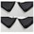 Prada Borsa Mini in Nylon Rieditata Nero - vista 8