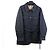 Burberry Diamantgestepptes Nylon-Canvas-Feldjacke Schwarz