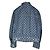 Gucci Denim-Jacquard-Jacke Blau - Ansicht 3