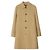 Burberry Mid-Length Wool Car Coat Orange