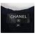 Chanel Kleid aus blauer Wolle und Kaschmir mit Kabelstrick FR34 Marineblau - Ansicht 8