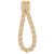 Bottega Veneta Intrecciato Leather Keyring Orange - view 5