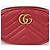 Gucci GG Marmont Gürteltasche Rot - Ansicht 2
