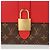 Louis Vuitton Borsa Tote e a Spalla Rocky BB Rosso - vista 3