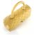 Chanel Borsa Tote Caviar Coco Handle Borsa a Spalla D'oro - vista 2