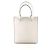 Prada Borsa a tracolla con logo in rilievo Saffiano Bianco - vista 3