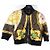 Fendi Versace FF Barock Seidenblousonjacke Mehrfarben