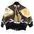 Fendi Versace FF Barock Seidenblousonjacke Mehrfarben - Ansicht 3