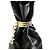 Saint Laurent Pochette da Sera in Pelle di Agnello Nera - vista 2