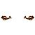Tiffany & Co Orecchini T-Smile in oro giallo