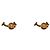 Tiffany & Co Orecchini T-Smile in oro giallo - vista 3