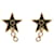 Chanel Orecchini Coco Star in oro Nero  - vista 1