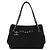 Chanel Borsa a spalla in tela Chevron con catena Nero