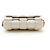 Cassette Bottega Veneta Bolsa de ombro de corrente acolchoada Branco - vista 5